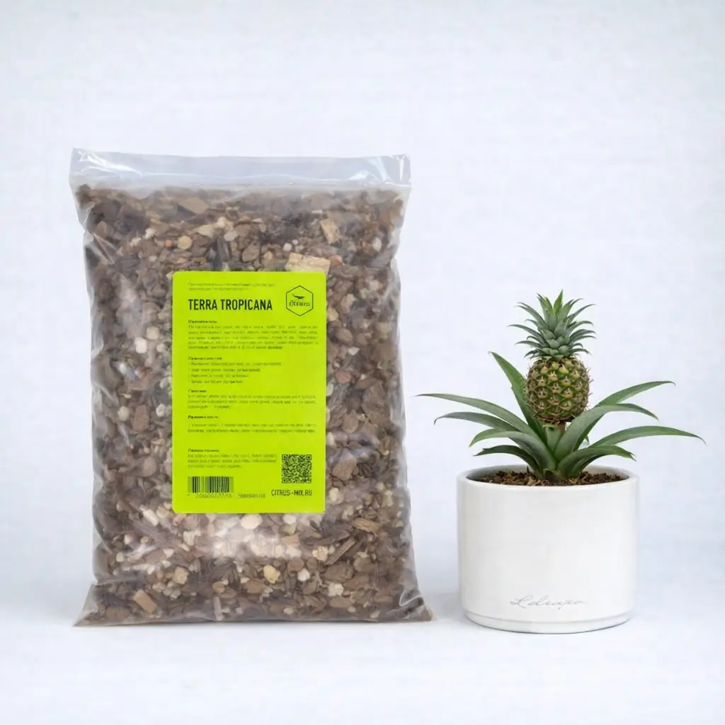 грунт для растений hml ec exotic terra tropicana — субстрат для тропических растений с высокой влагоёмкостью