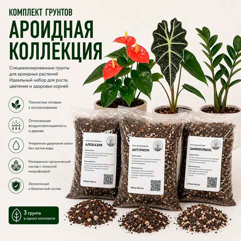 Набор грунтов "Ароидная коллекция"